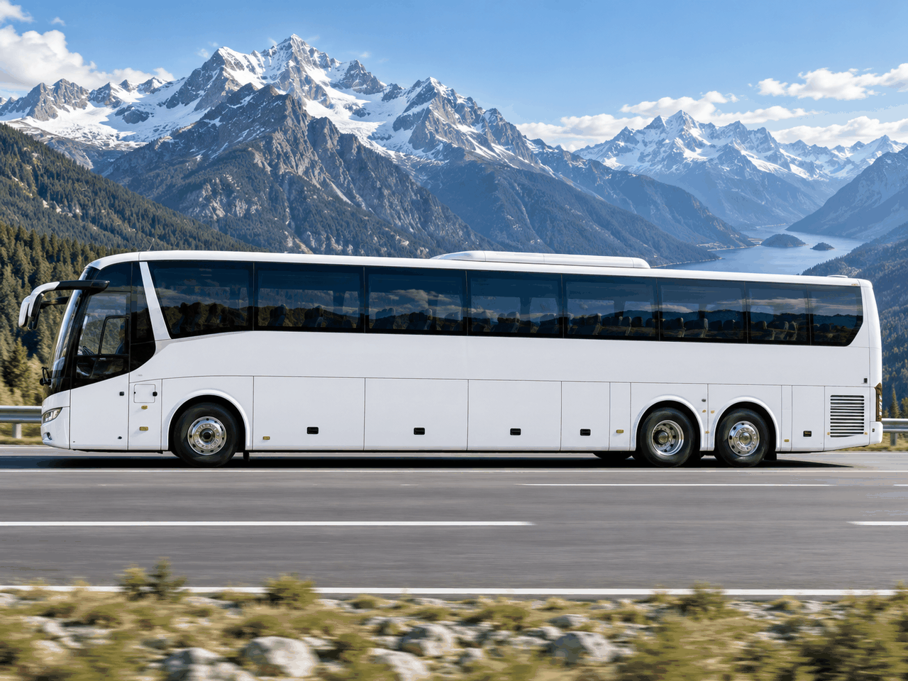 57–72 passengers Large Coach