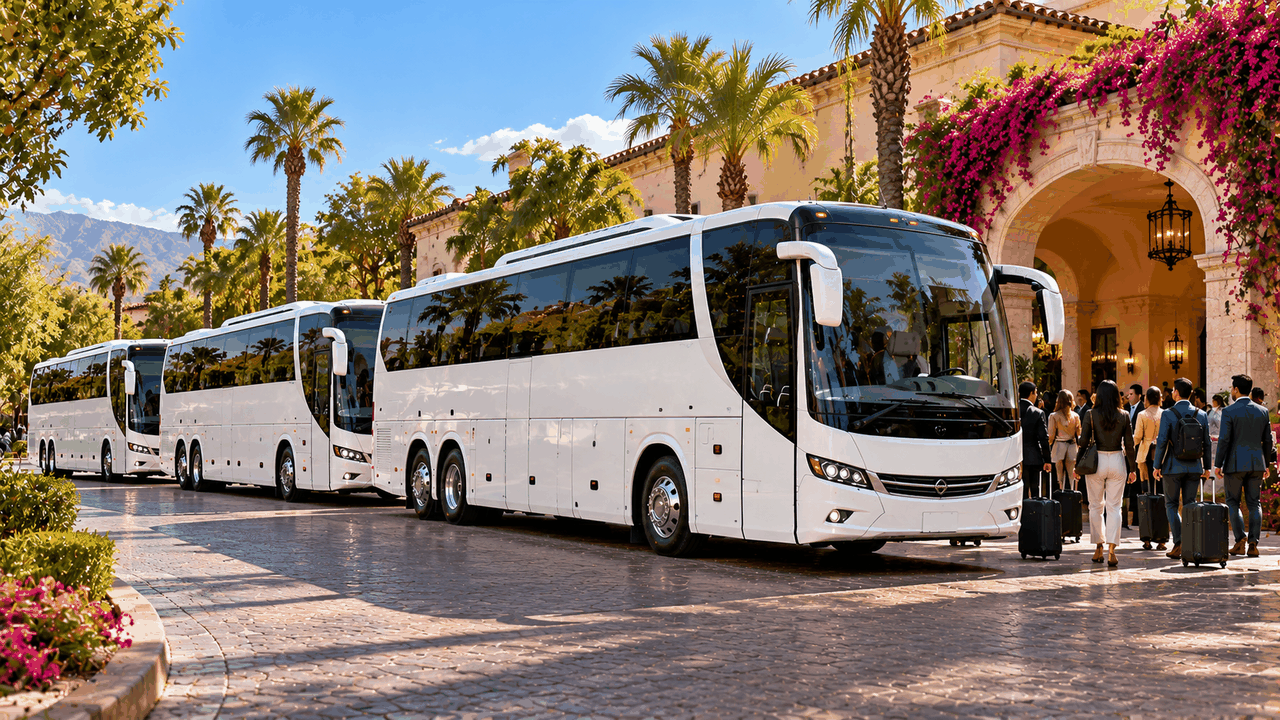73–100+ passengers Multi-Coach / High Capacity